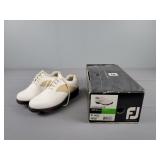 Fj Greenjoys 8 Wide Womens Golf Shoes
