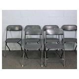 6x The Bid Commercial Folding Chairs
