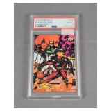 Graded 1992 M. Jordan/ L. Bird Fanmation Card