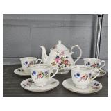 9 Pc Hitkari Bone China Tea Set