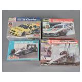 4x The Bid Indycar And Nascar Models