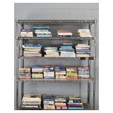 Large Lot Of Asstd Books-rack Not Included