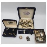 Vintage Findings Fobs Mop Buttons Watch Parts