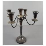Vintage Sheffield Silverplate 4 Arm Candelabra