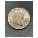 1948 Franklin Silver Half Dollar