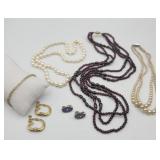 Assortment Vintage Costume Jewelry