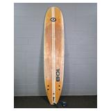9' Foam Soft Board W/ Woodgrain Graphics