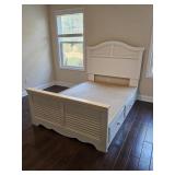 Ashley Furniture Full Size Painted Finish Wood Bed