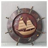 3d Metal Nautical Wall Decor