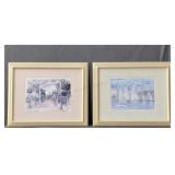 2x The Bid Robert E Kennedy Prints