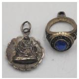 Sterling Pendant Charms Tw 5.0g