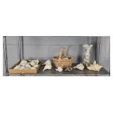 Lot Of Assorted Shells And Shell Decor