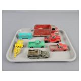 7pc Vintage Metal Vehicles See Photos