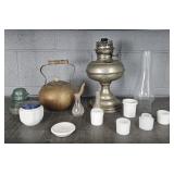 Vintage Tea Pot Milk Glass & More