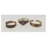 10k Victorian Rings Tw 1.1g