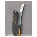 Fiskars24' Clearing Machete W/ Sheath & Belt Strap