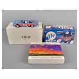 3x The Bid Die Cast Nascar Cars / Hauler