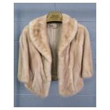Leon Ritter Furs Vintage Tan Colored Mink Coat