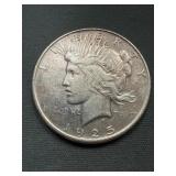 1925 S Peace Silver Dollar