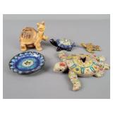 5x The Bid Turtle Decor