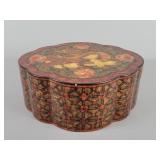 Composite Dresser Box W/ Intricate Floral Print