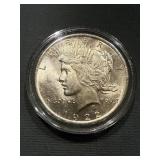 1922 Peace Silver Dollar Brilliant Uncirculated