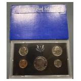 1972 Us Five Coin Proof Set