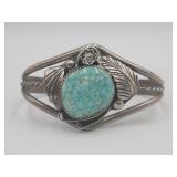 Native American Navajo Turquoise Cuff Bracelet