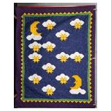 Decorative Queen Size Machine Made Quilt