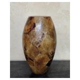 Decorative Vase W/ Wood Veneer