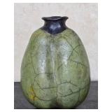 Green Pottery Vase