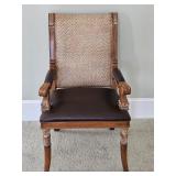 Hooker Furniture Neoclassical Wood/leather Chair