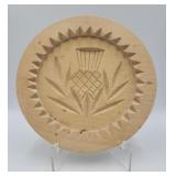 Large 8" Handcarved Hand Made Scotland Shortbread