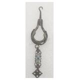 Antique Adornment Enameled  Hook