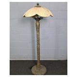 Polynesian Style Indoor Outdoor 3 Light Floor Lamp