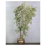 Large Decorative Italian Motif Fiberglass Planter