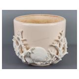 Fitz & Floyd "coral Shells" Multicolor Cachepot