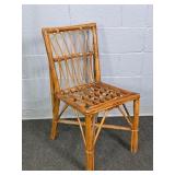 Bamboo And Rattan Dining Chair