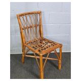 Bamboo And Rattan Dining Chair