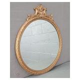 Vintage Wall Hung Round Mirror