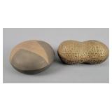 2x The Bid Metal Trinket Box