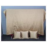 High Quality King Size Coverlet See Info Photo