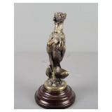 Bombay Company Brass Dog Statue