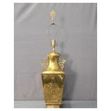Ornate Brass Lamp-made In Hong Kong