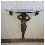 4 Pc Set Art Nouveau Style Composite Wall Shelve