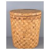 Insulated Natural Cork Patio Ice Bucket W/ Lid