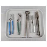 5 Pc Lot Vintage Hand Tools-gripping & Cutting