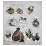 10  Pairs Vintage Dangle Earrings Bohemian Styles