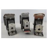 3x The Bid Vintage Polaroid Land Camera 150 & 900