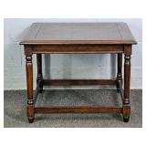 Square Mahogany Accent Table